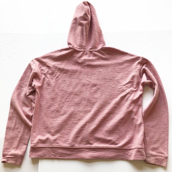 OLD NAVY Lightweight Textured Full-Zip Hoodie Mountain Dusk Womens Large Tall - Picture 3 of 9